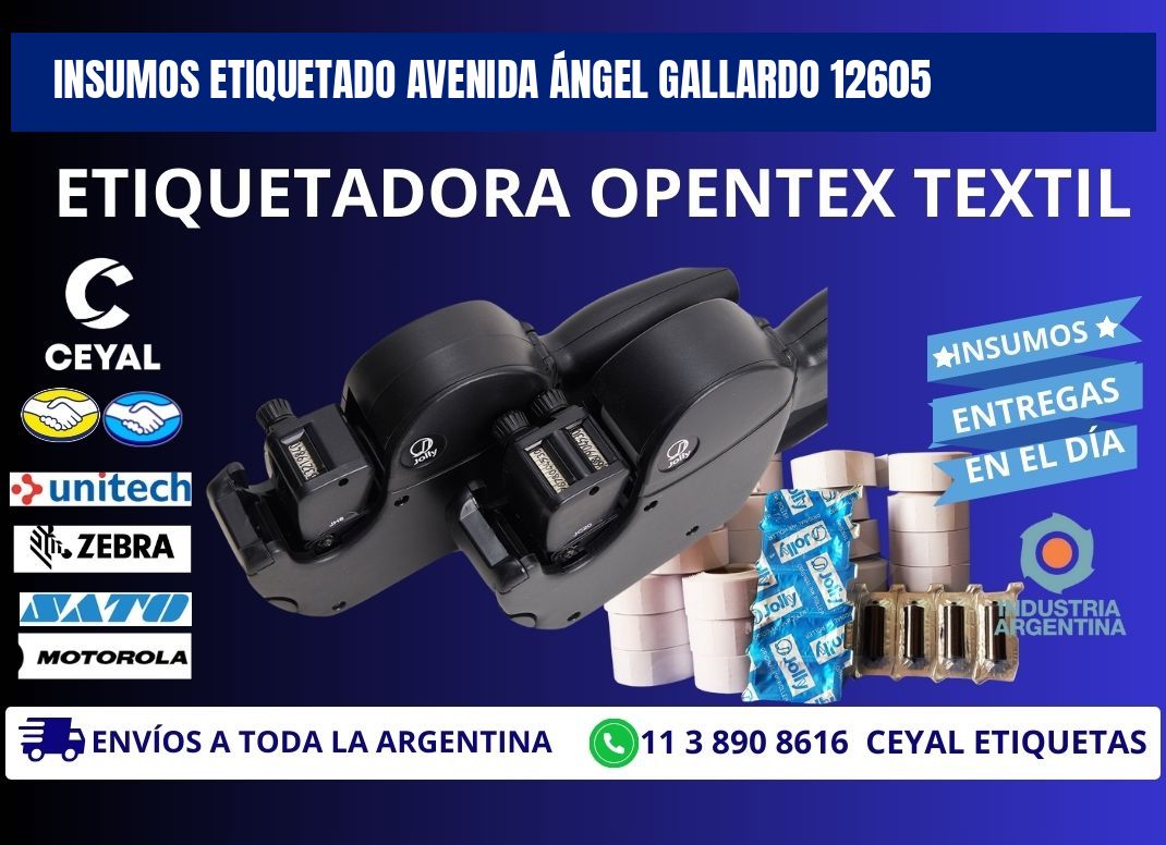 INSUMOS ETIQUETADO Avenida Ángel Gallardo 12605