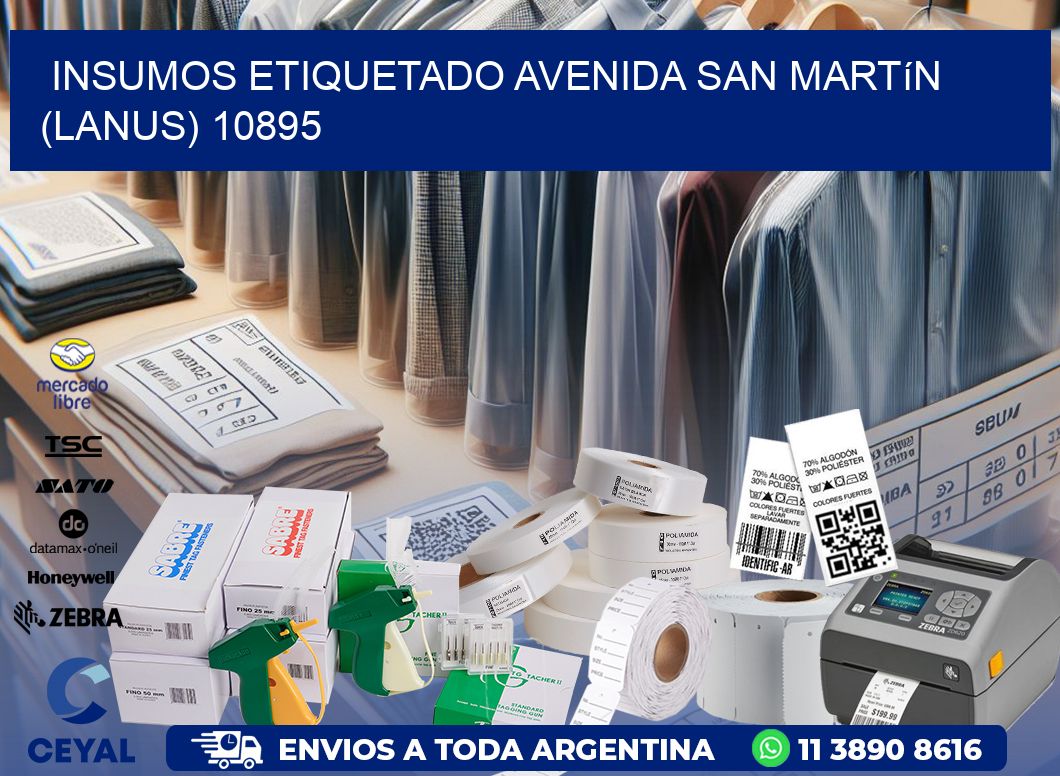 INSUMOS ETIQUETADO Avenida San Martín (lanus) 10895