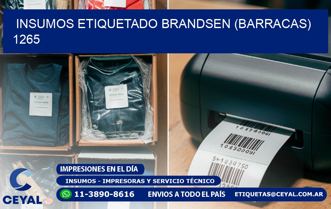 INSUMOS ETIQUETADO Brandsen (Barracas) 1265