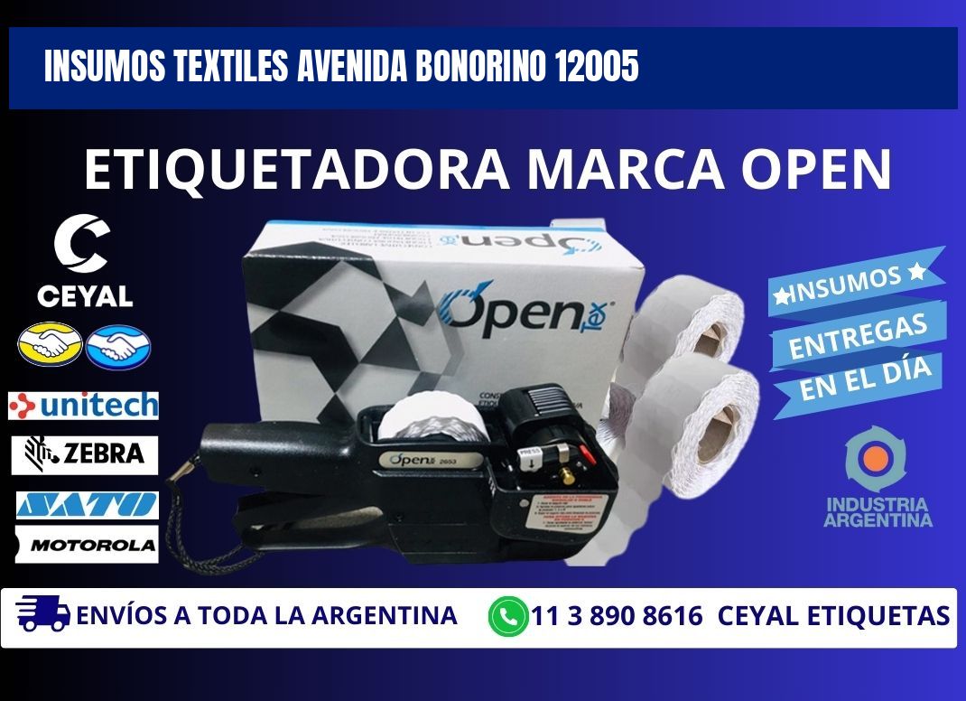 INSUMOS TEXTILES AVENIDA BONORINO 12005