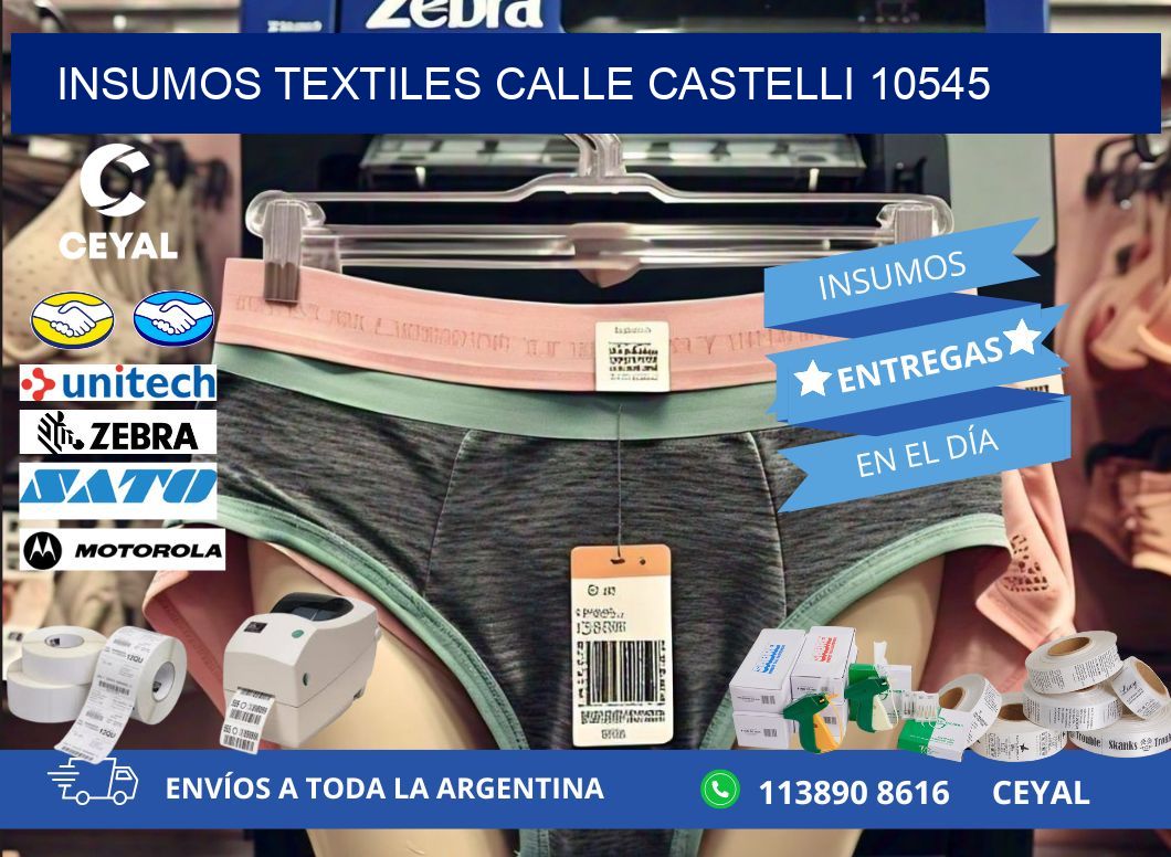 INSUMOS TEXTILES CALLE CASTELLI 10545