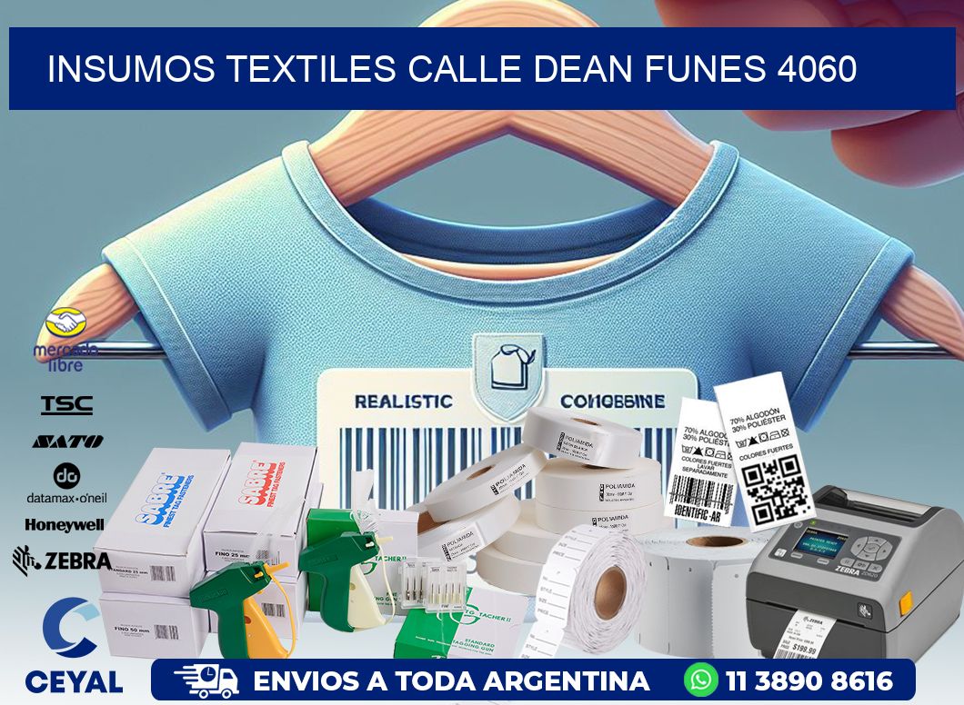 INSUMOS TEXTILES CALLE DEAN FUNES 4060