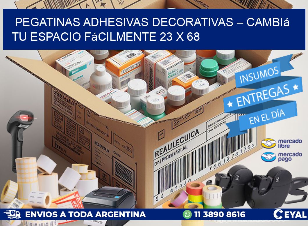 Pegatinas Adhesivas Decorativas – Cambiá Tu Espacio Fácilmente 23 x 68