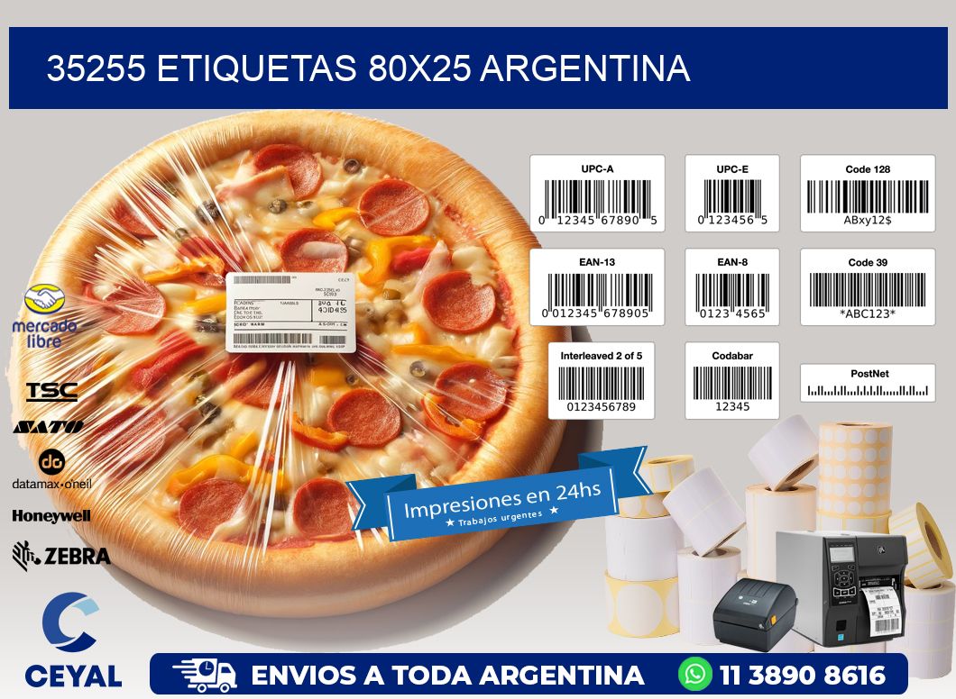 35255 ETIQUETAS 80x25 argentina