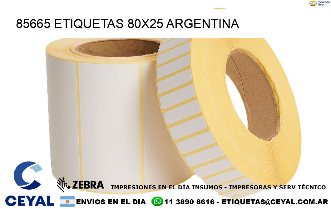 85665 ETIQUETAS 80x25 argentina