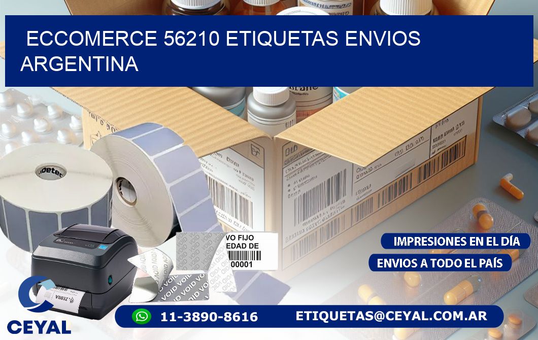 ECCOMERCE 56210 ETIQUETAS ENVIOS ARGENTINA