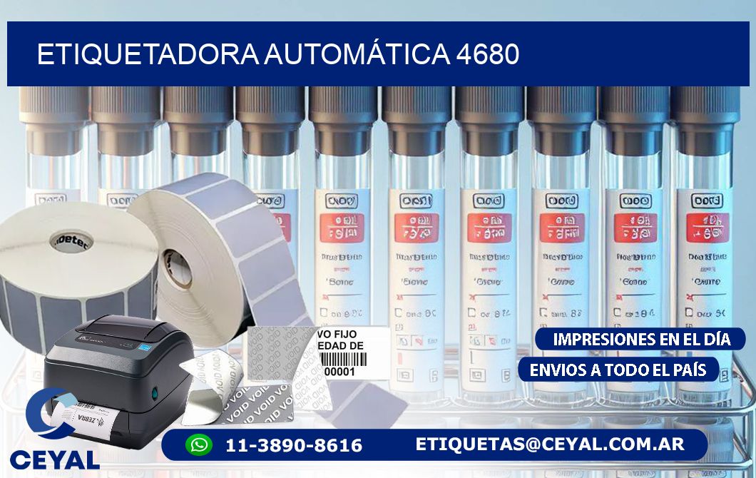 ETIQUETADORA AUTOMÁTICA 4680