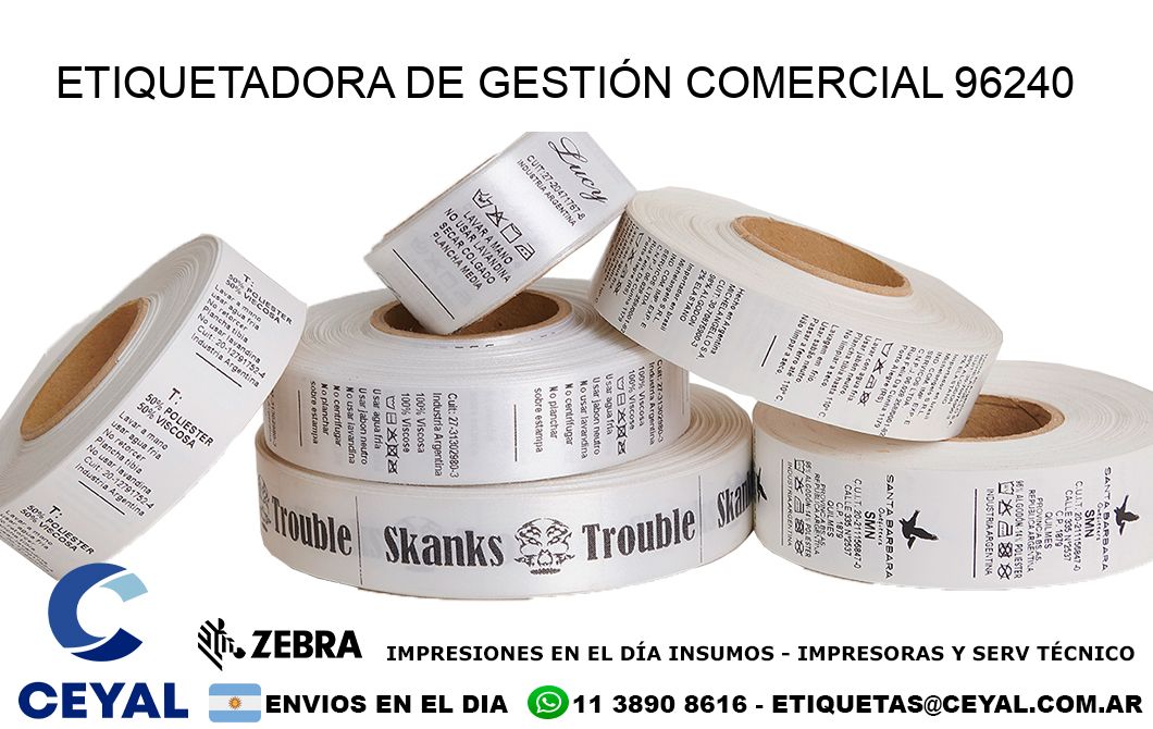 ETIQUETADORA DE GESTIÓN COMERCIAL 96240