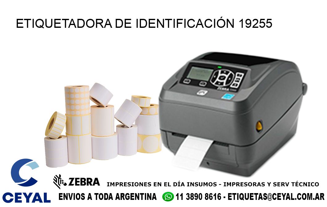 ETIQUETADORA DE IDENTIFICACIÓN 19255