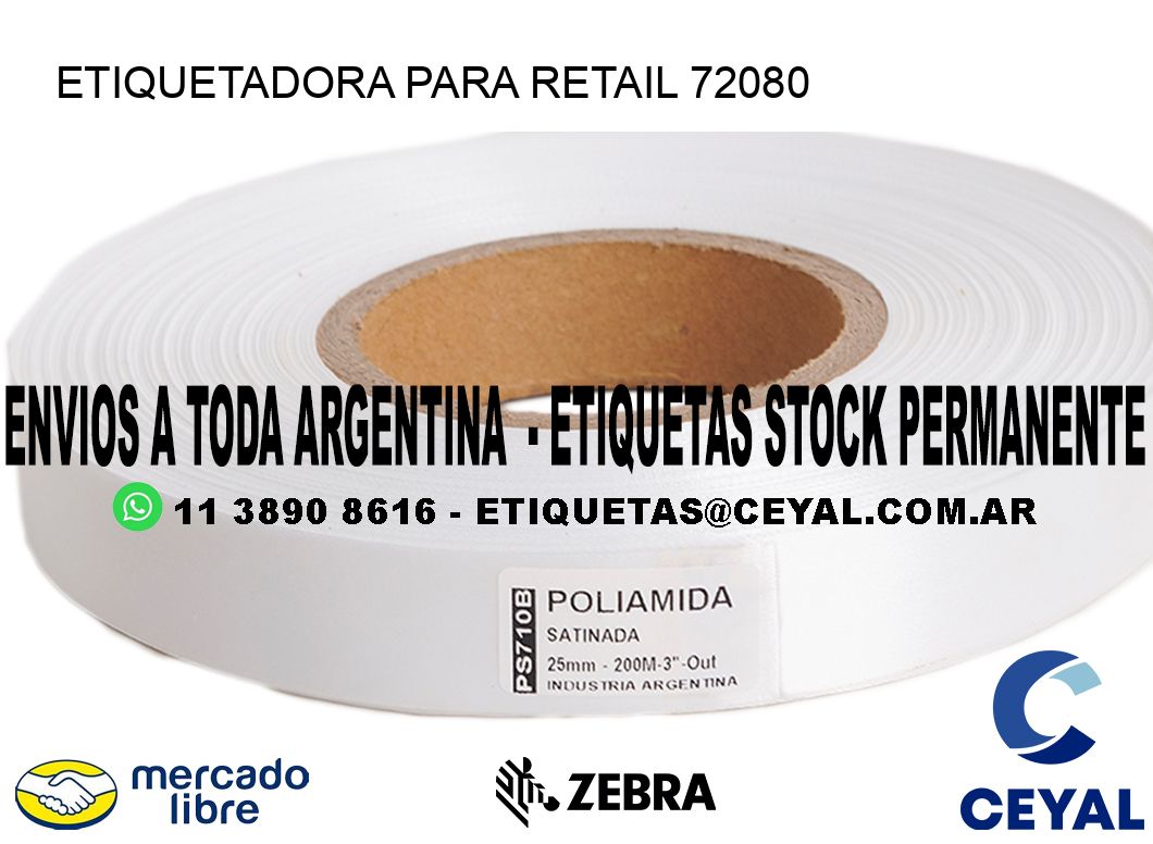 ETIQUETADORA PARA RETAIL 72080