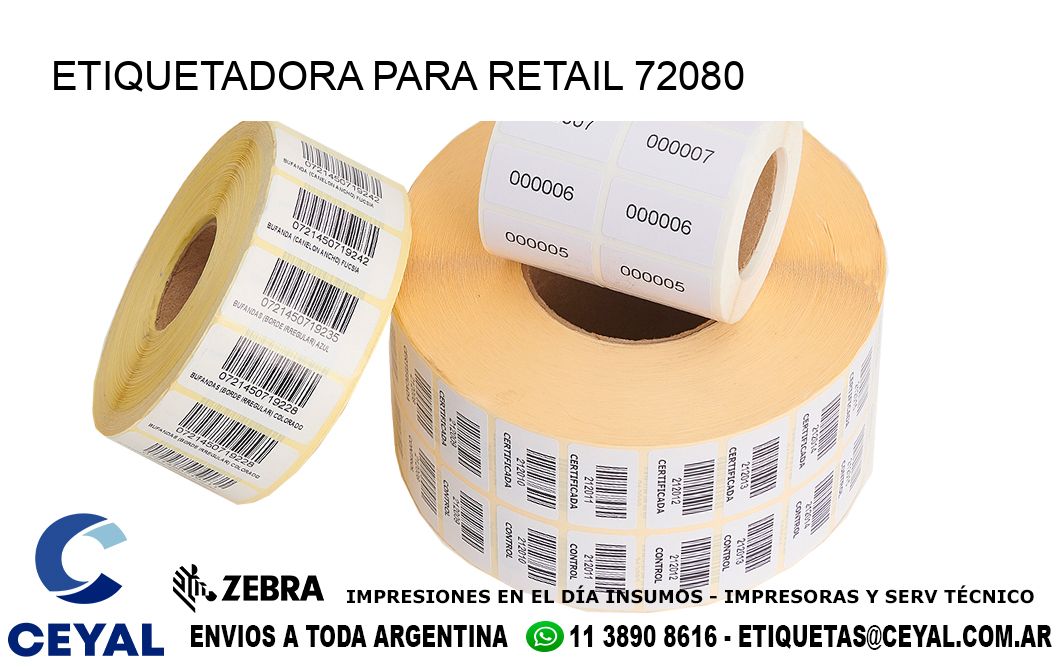 ETIQUETADORA PARA RETAIL 72080