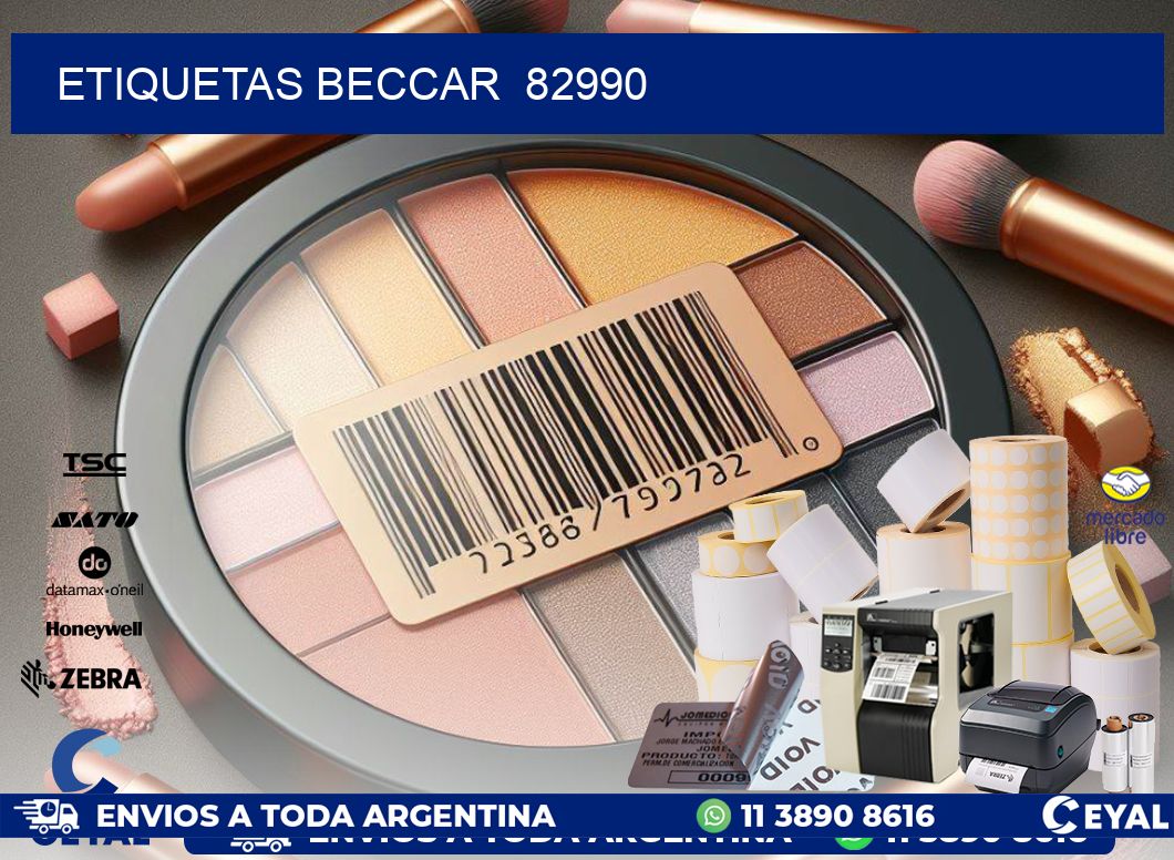 ETIQUETAS BECCAR  82990