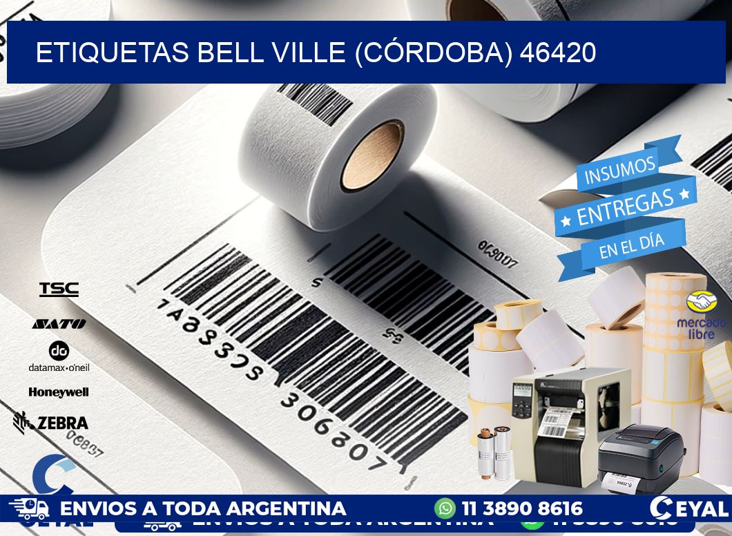 ETIQUETAS BELL VILLE (CÓRDOBA) 46420