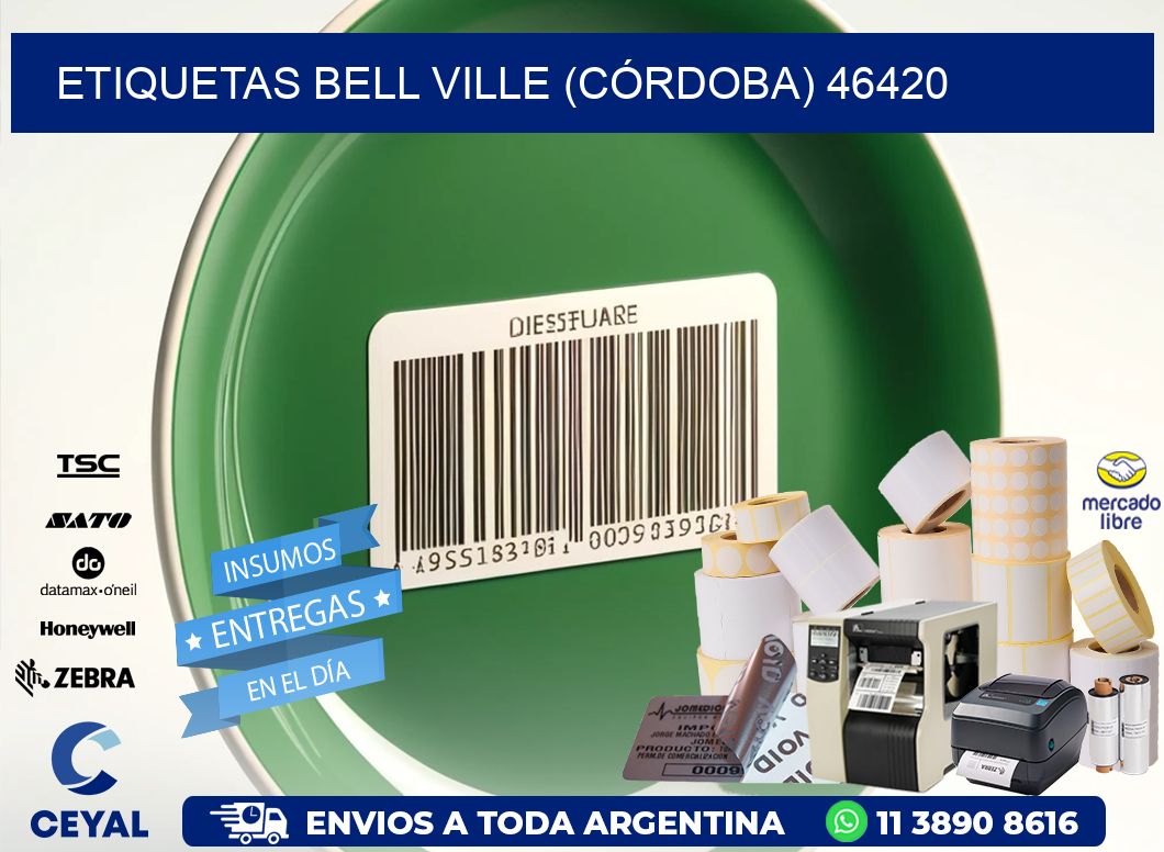 ETIQUETAS BELL VILLE (CÓRDOBA) 46420