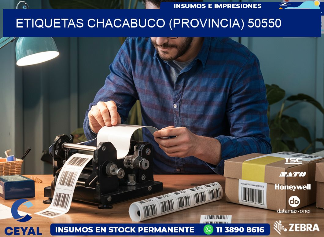 ETIQUETAS CHACABUCO (PROVINCIA) 50550