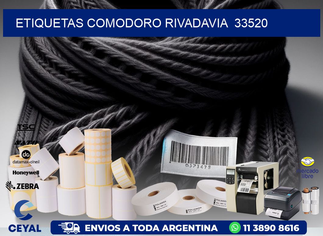 ETIQUETAS COMODORO RIVADAVIA  33520