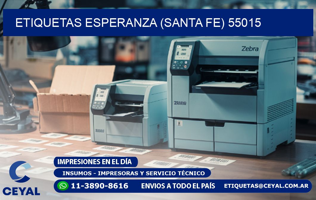 ETIQUETAS ESPERANZA (SANTA FE) 55015