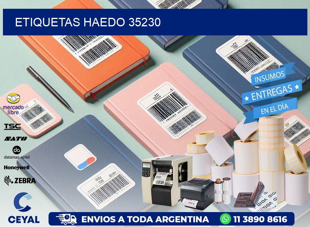 ETIQUETAS HAEDO 35230