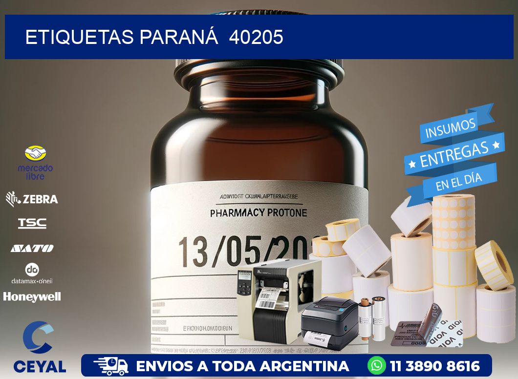 ETIQUETAS PARANÁ  40205