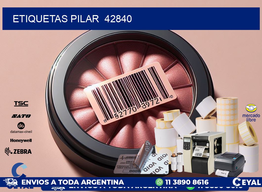 ETIQUETAS PILAR  42840
