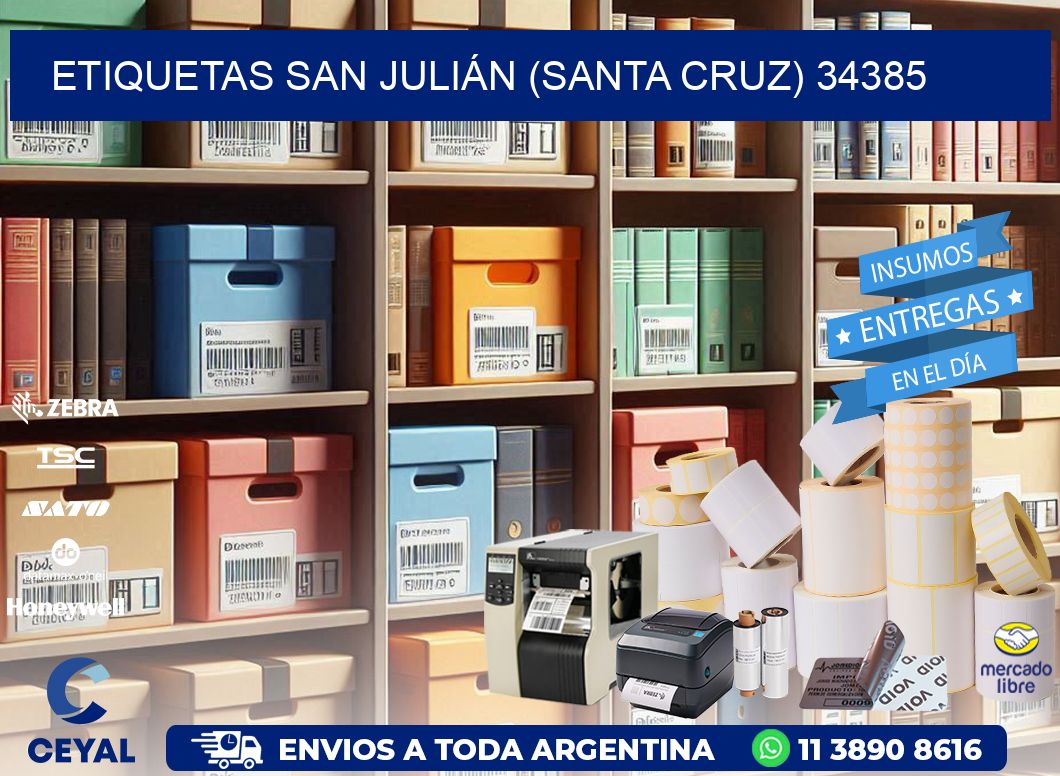 ETIQUETAS SAN JULIÁN (SANTA CRUZ) 34385