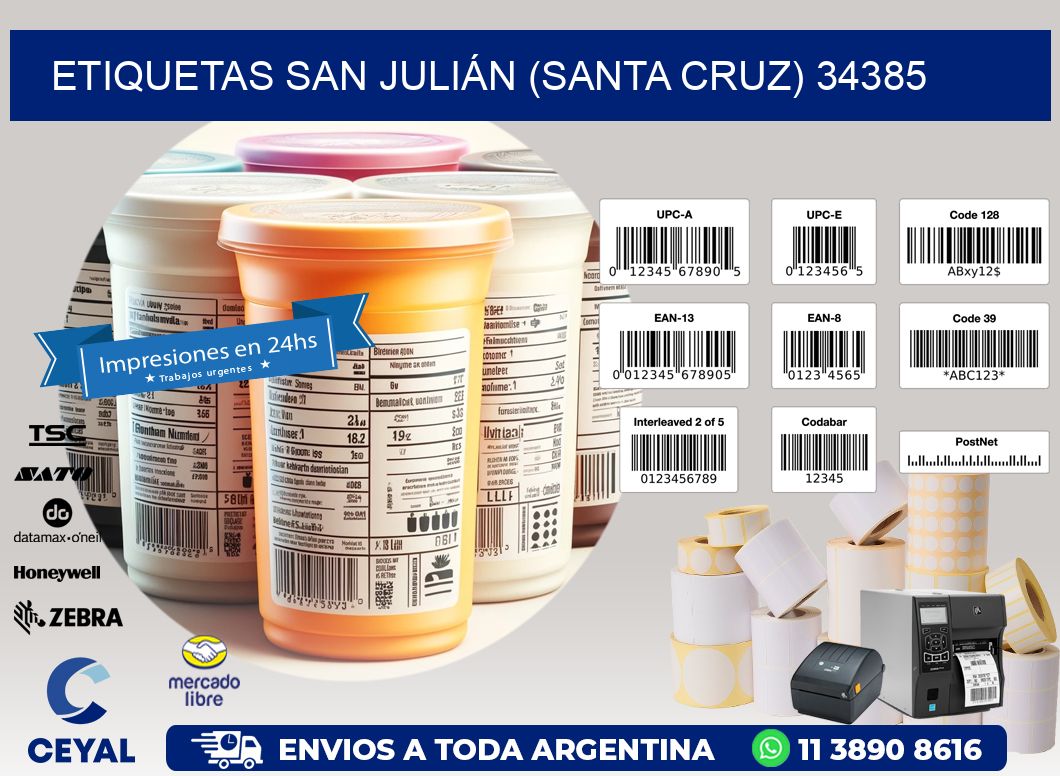 ETIQUETAS SAN JULIÁN (SANTA CRUZ) 34385