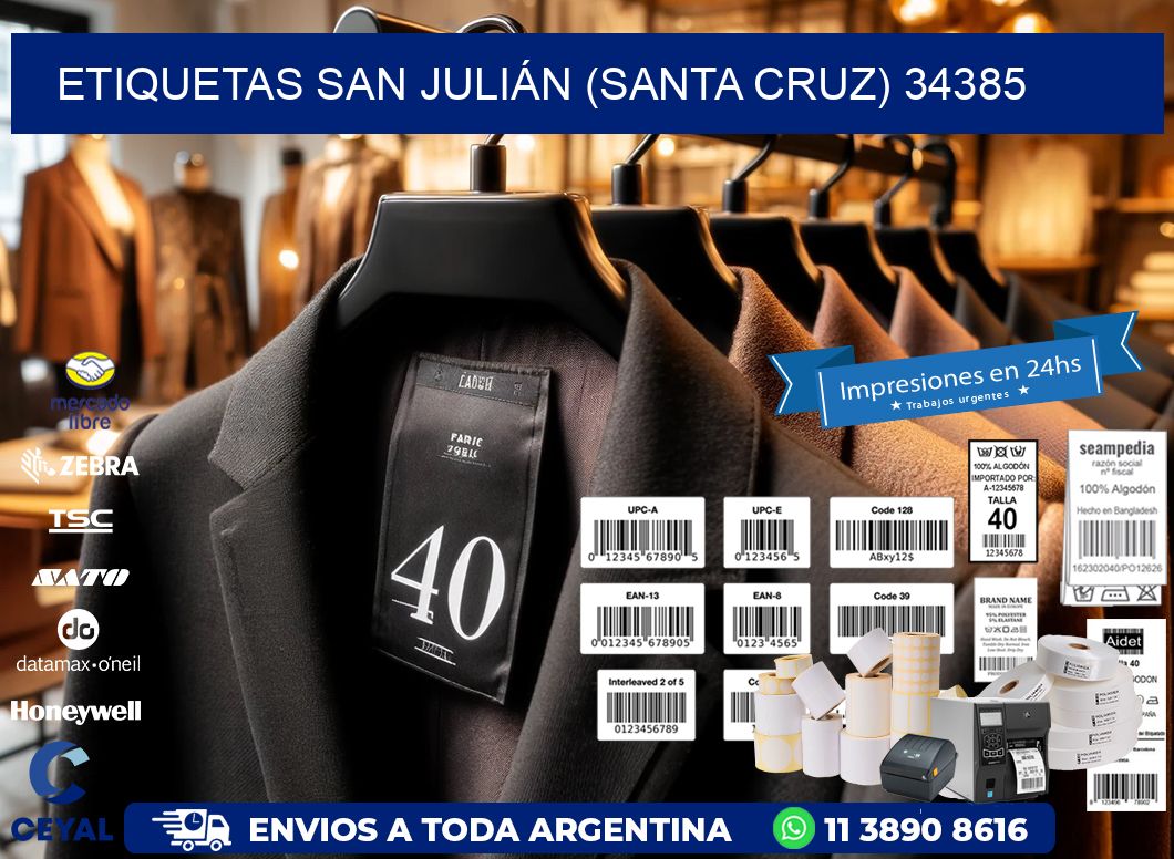 ETIQUETAS SAN JULIÁN (SANTA CRUZ) 34385