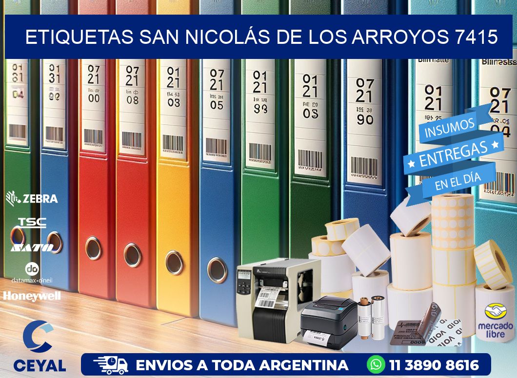 ETIQUETAS SAN NICOLÁS DE LOS ARROYOS 7415