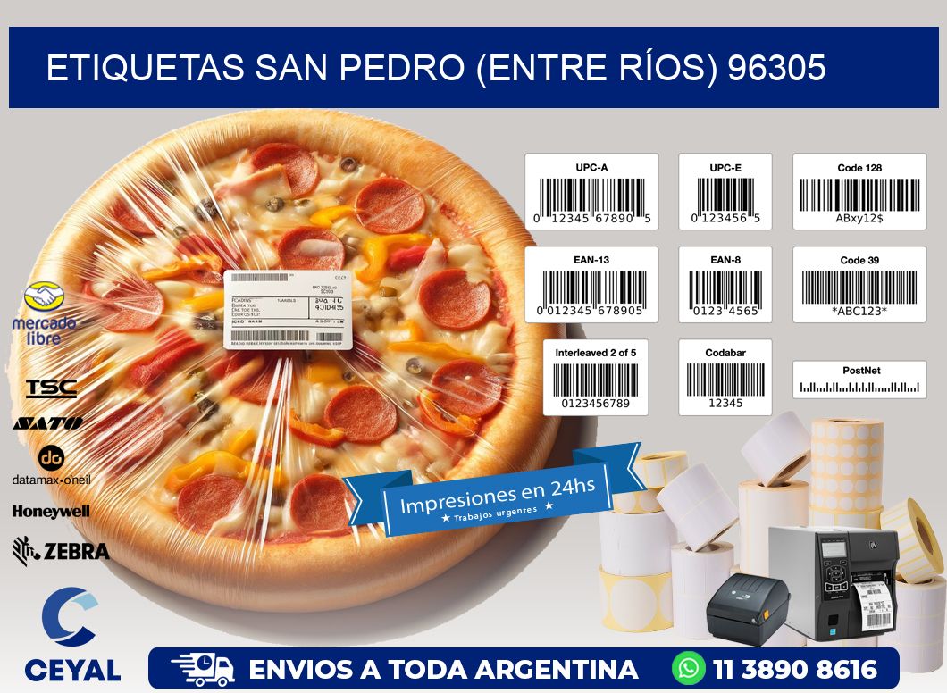 ETIQUETAS SAN PEDRO (ENTRE RÍOS) 96305
