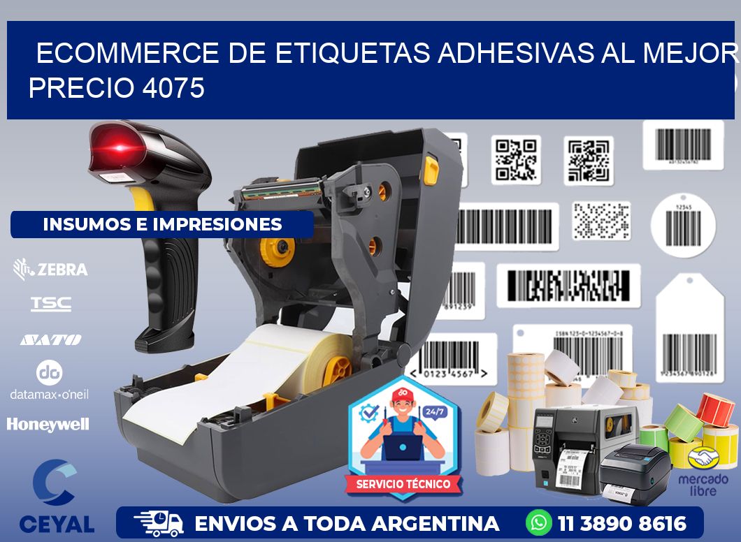 Ecommerce de Etiquetas Adhesivas al Mejor Precio 4075