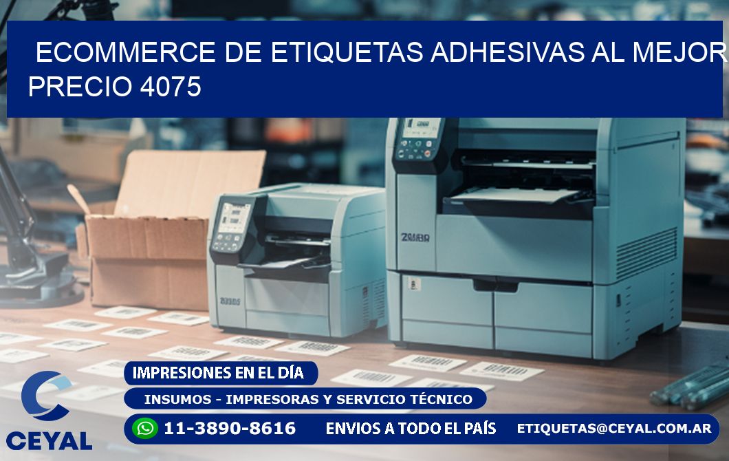 Ecommerce de Etiquetas Adhesivas al Mejor Precio 4075