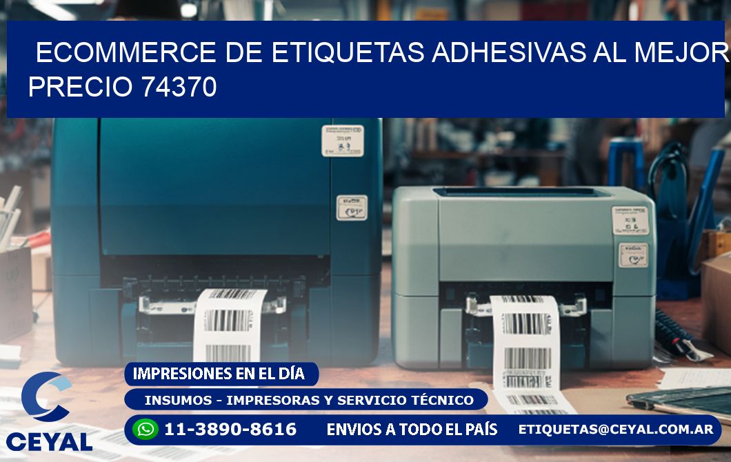 Ecommerce de Etiquetas Adhesivas al Mejor Precio 74370