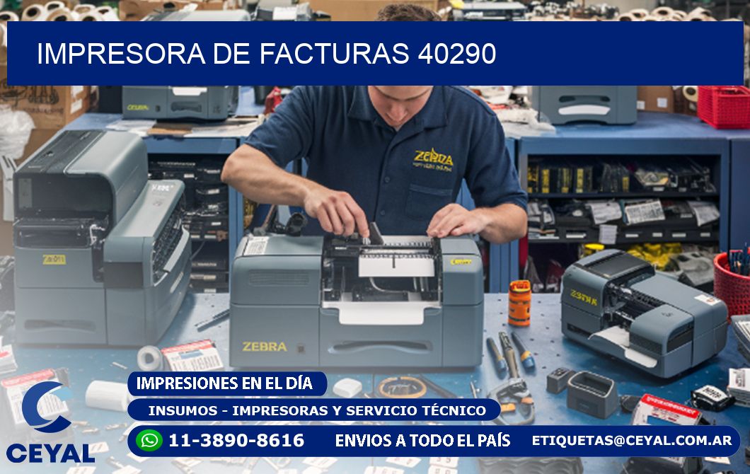 IMPRESORA DE FACTURAS 40290