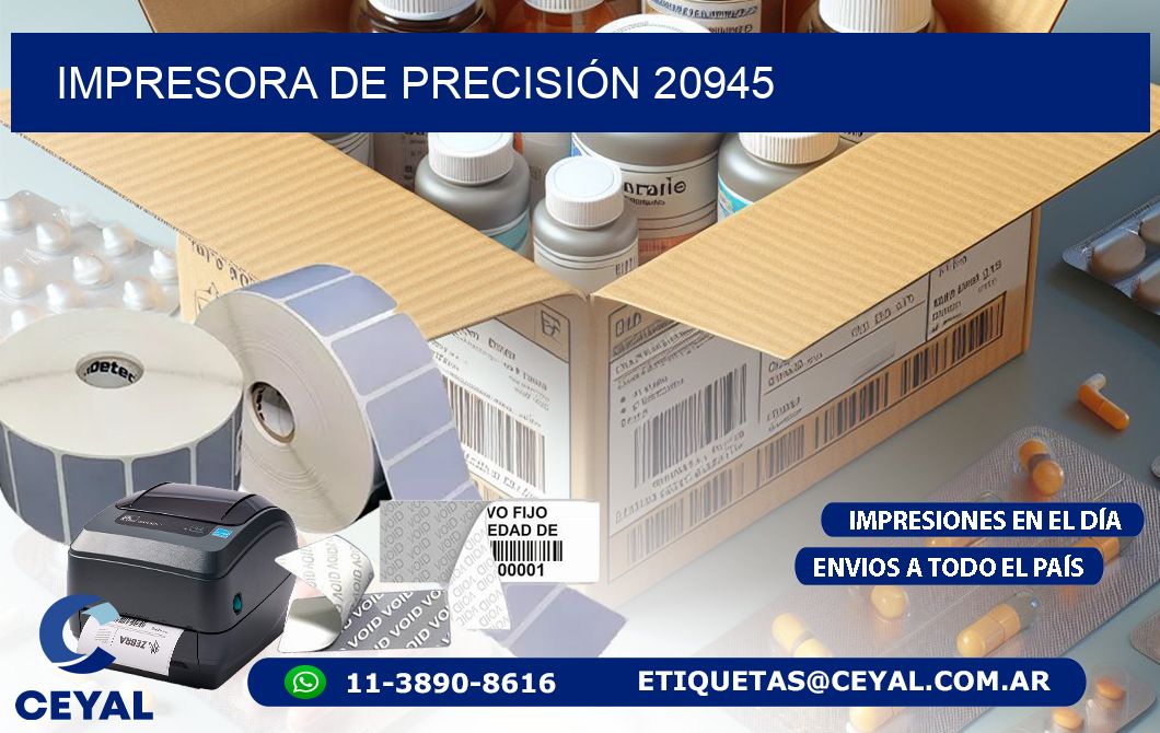 IMPRESORA DE PRECISIÓN 20945