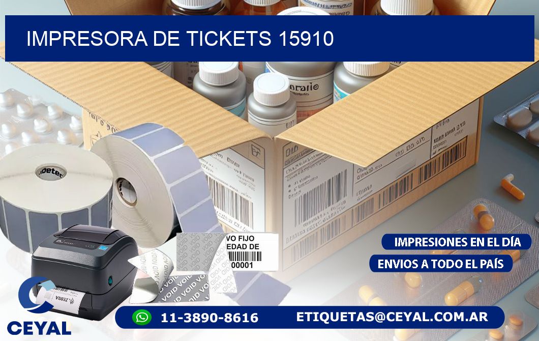 IMPRESORA DE TICKETS 15910