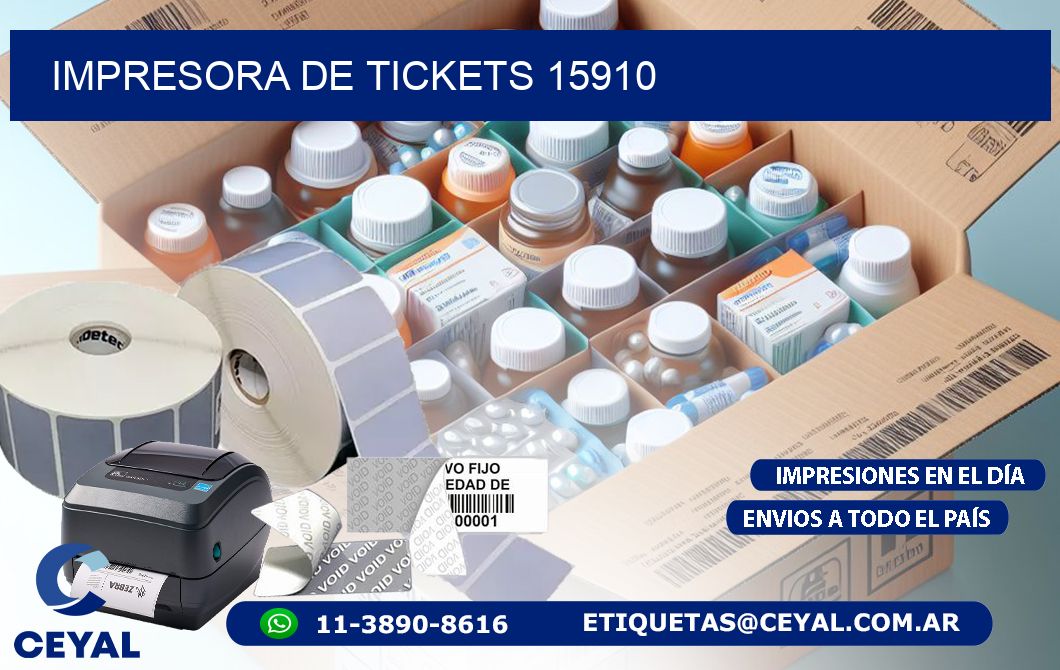 IMPRESORA DE TICKETS 15910