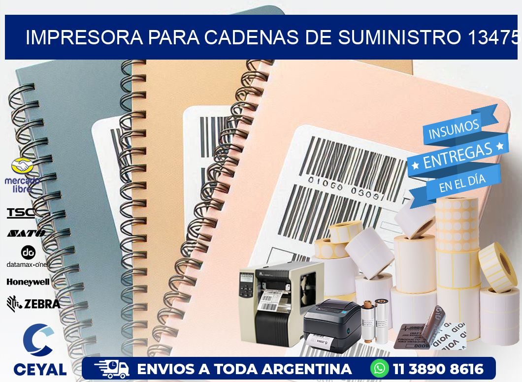 IMPRESORA PARA CADENAS DE SUMINISTRO 13475