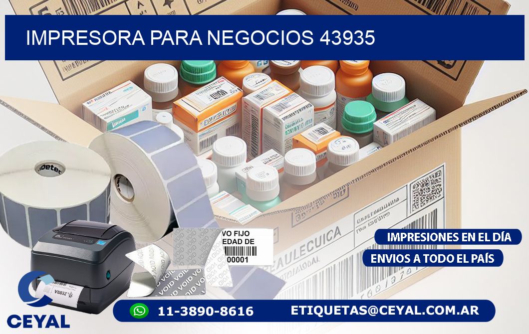 IMPRESORA PARA NEGOCIOS 43935