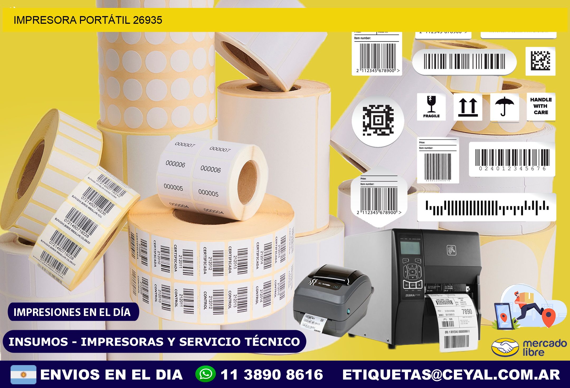 IMPRESORA PORTÁTIL 26935