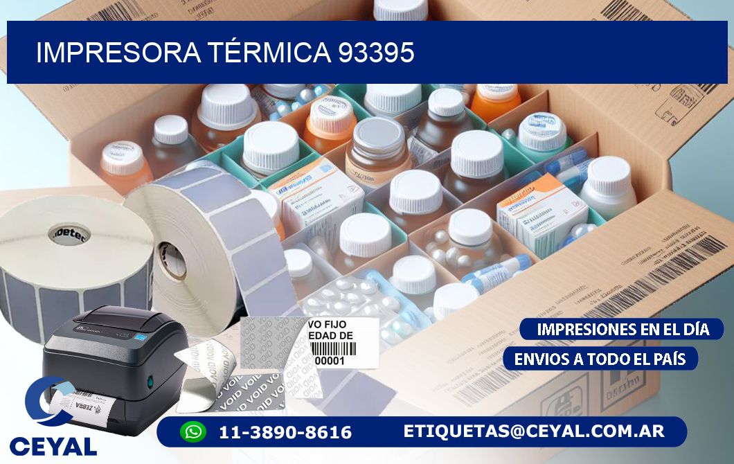 IMPRESORA TÉRMICA 93395