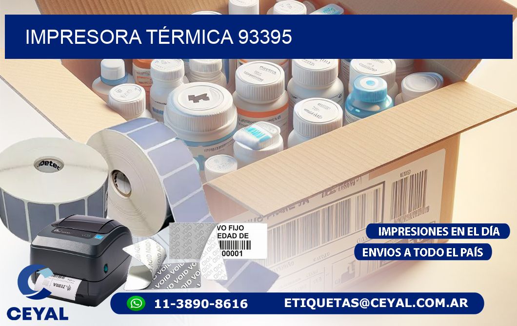 IMPRESORA TÉRMICA 93395