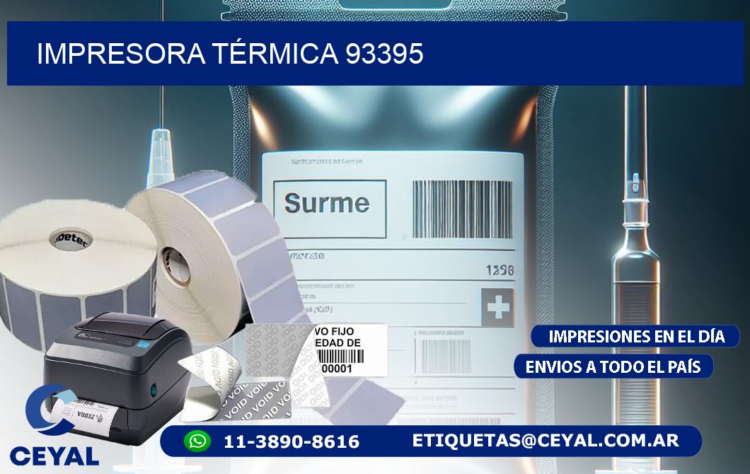 IMPRESORA TÉRMICA 93395