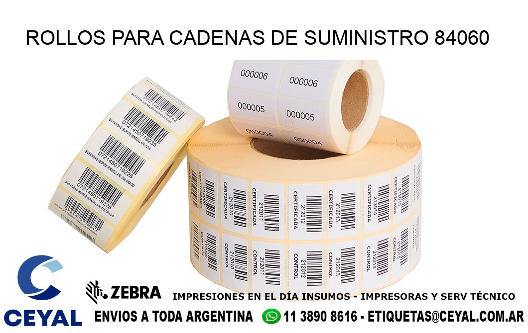 ROLLOS PARA CADENAS DE SUMINISTRO 84060