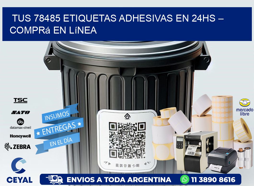 Tus 78485 Etiquetas Adhesivas en 24hs – Comprá en Línea