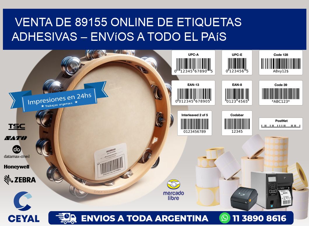 Venta de 89155 Online de Etiquetas Adhesivas – Envíos a Todo el País