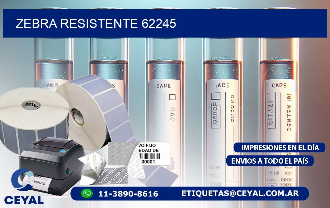 ZEBRA RESISTENTE 62245