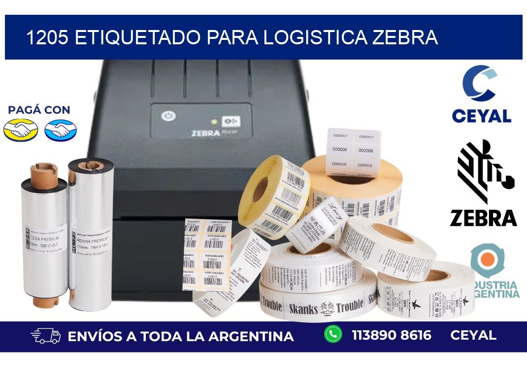 1205 ETIQUETADO PARA LOGISTICA ZEBRA
