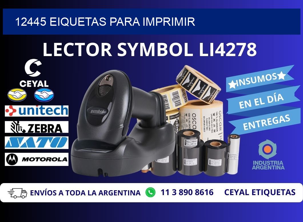 12445 EIQUETAS PARA IMPRIMIR