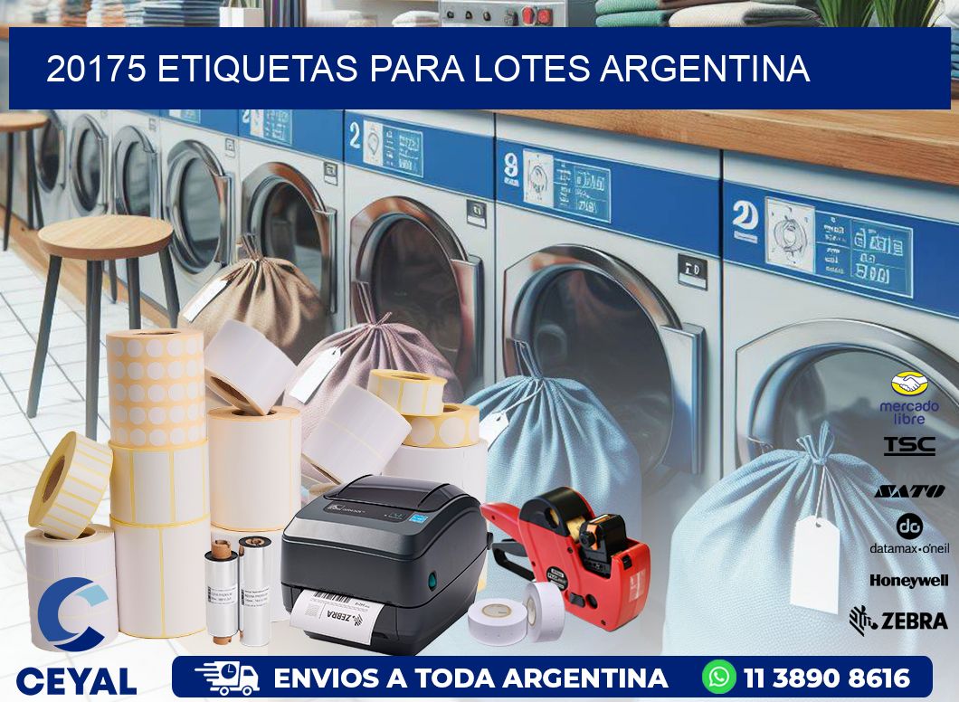 20175 ETIQUETAS PARA LOTES ARGENTINA