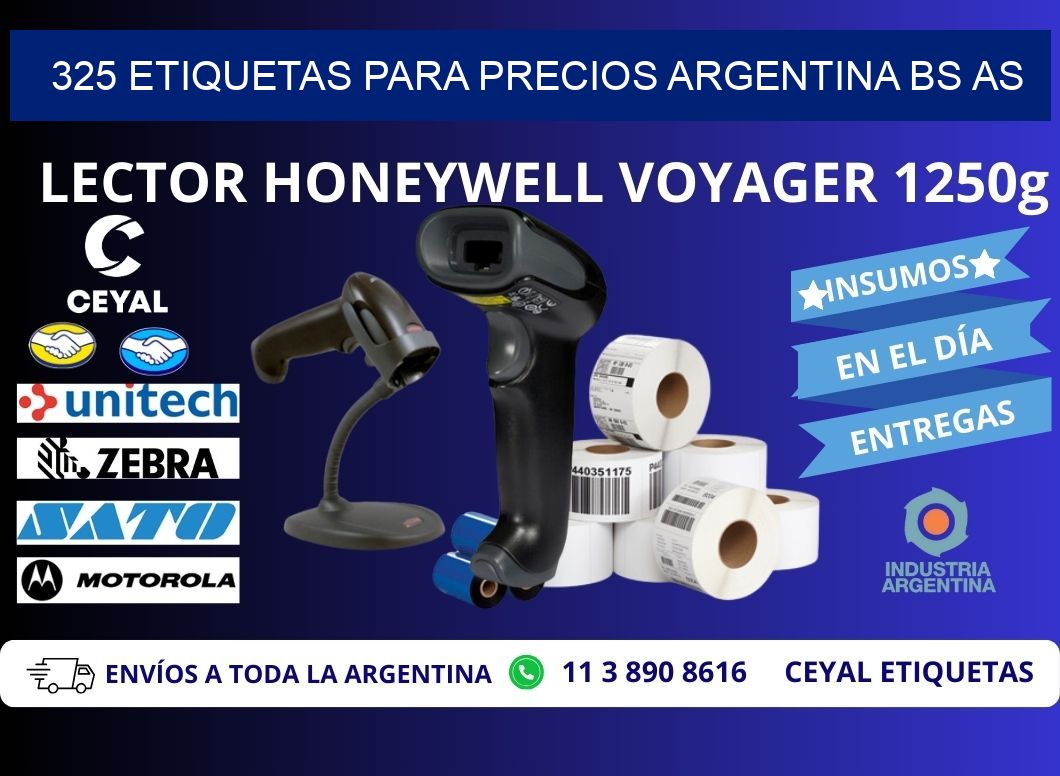 325 ETIQUETAS PARA PRECIOS ARGENTINA BS AS